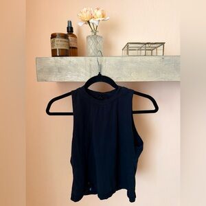 Alpha theory Black Tank Top